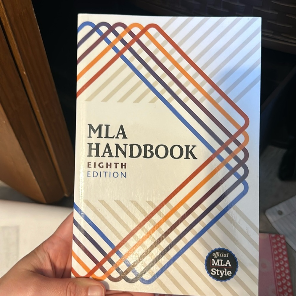 MLA handbook eighth edition